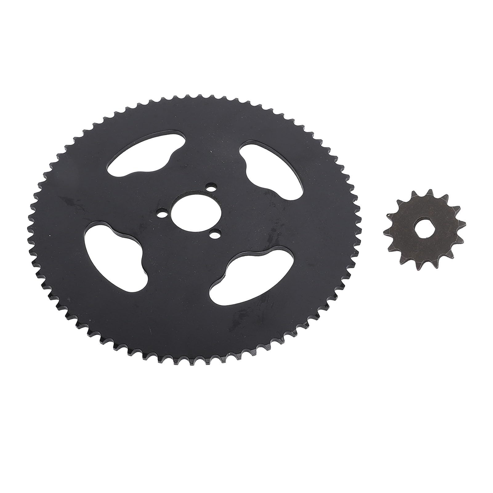 Chaîne T8F 120 maillons 14 dents avant 74 dents arrière 29 mm de diamètre intérieur pour mini motos