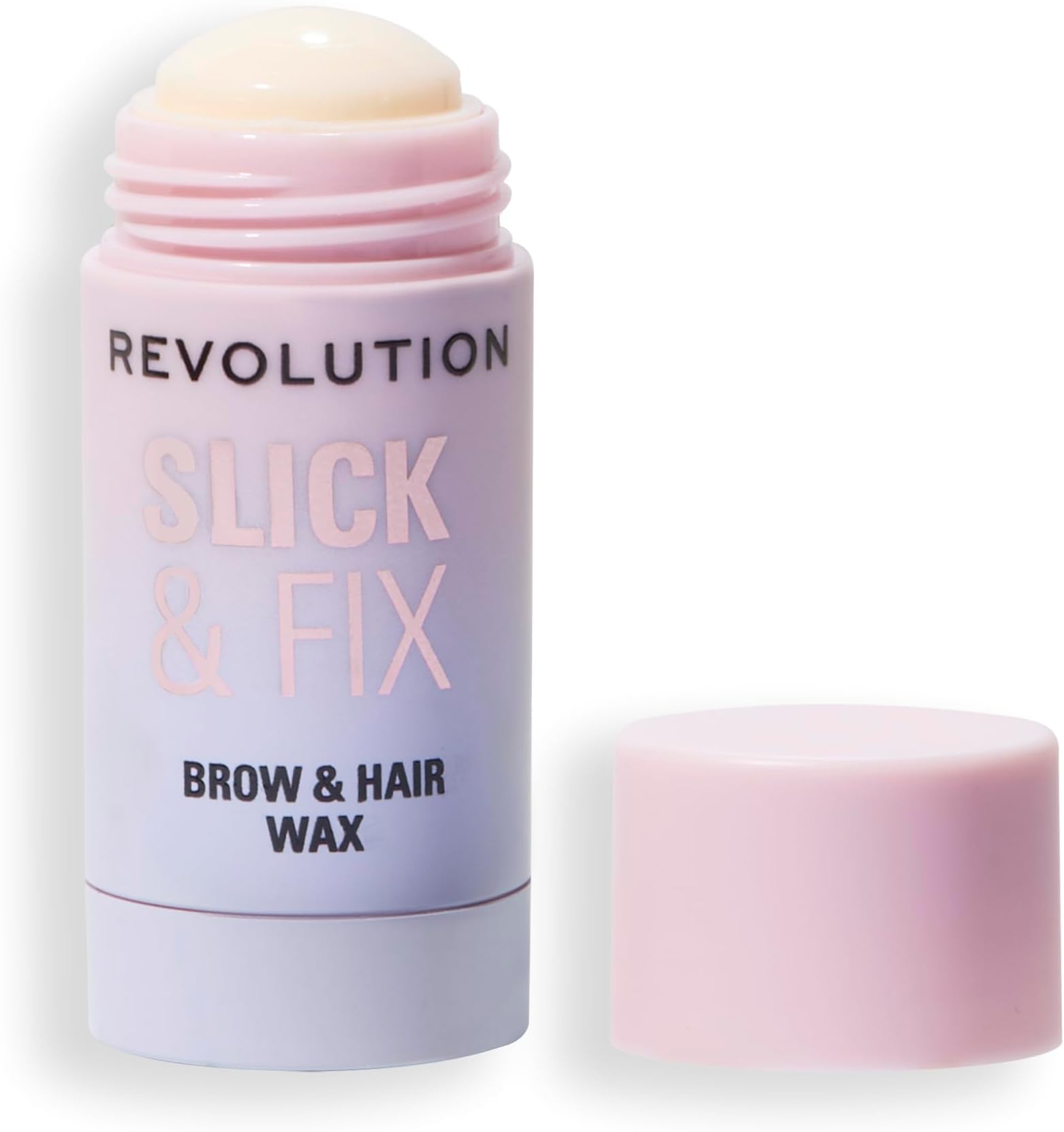 Revolution Beauty, Slick & Fix Brow & Hair Stick, Easy to Use for All Day Hold, Adds Shine & Softness, Tames Frizz & Flyaways, Coconut Scent, Vegan & Cruelty-Free