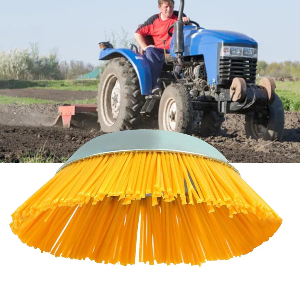 Tyenaza Nylon Weeding Brush, 8 Inch 25.4mm Hole High Hardness Impact Resistant Grass Cutter Trimmer Head