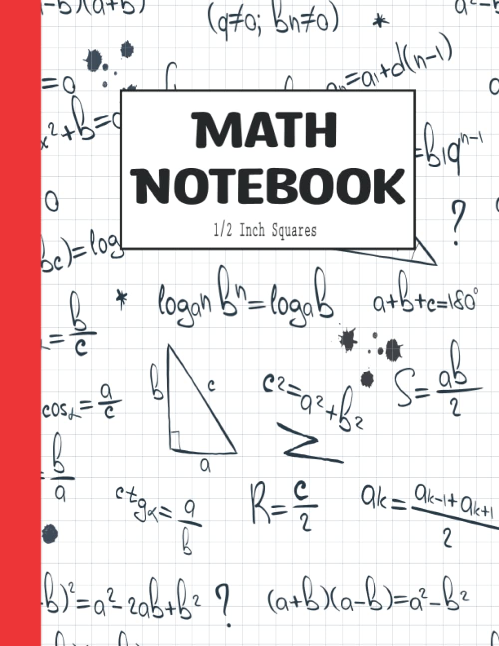Math Notebook - Simple Design
