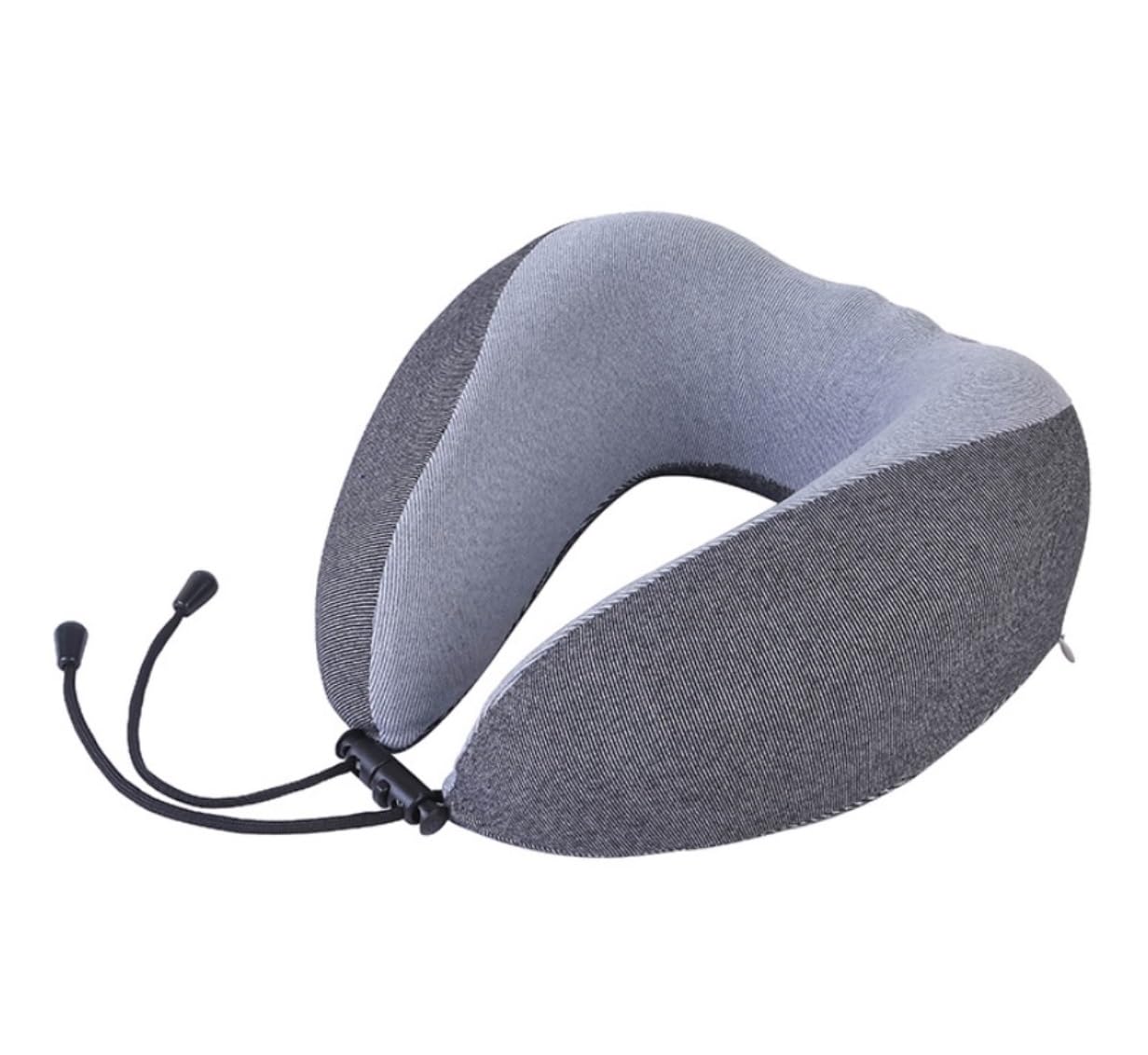Cuscino da Viaggio in Memory Foam, Cuscino da Viaggio per Il Collo, Supporto per La Testa E Il Collo, Cuscino per Aereo(B)