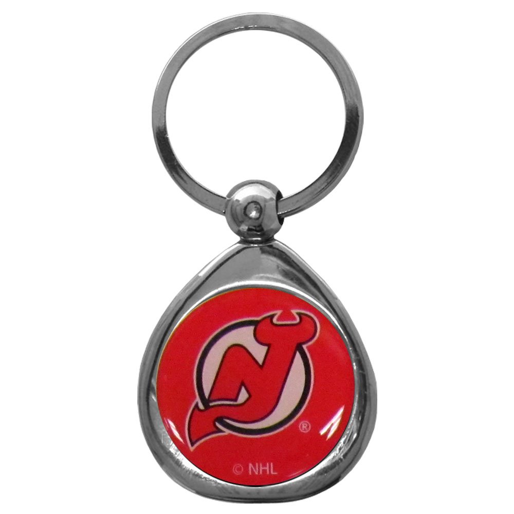 Siskiyou NHL Sports Fan Shop New Jersey Devils Chrome Key Chain One Size Team Colors