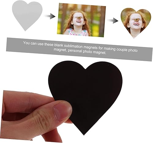 Miniatura 4 de Vaguelly 30 imanes magnéticos suaves para nevera, imanes en blanco para manualidades, imanes de fotos de sublimación en blanco, imanes en forma de