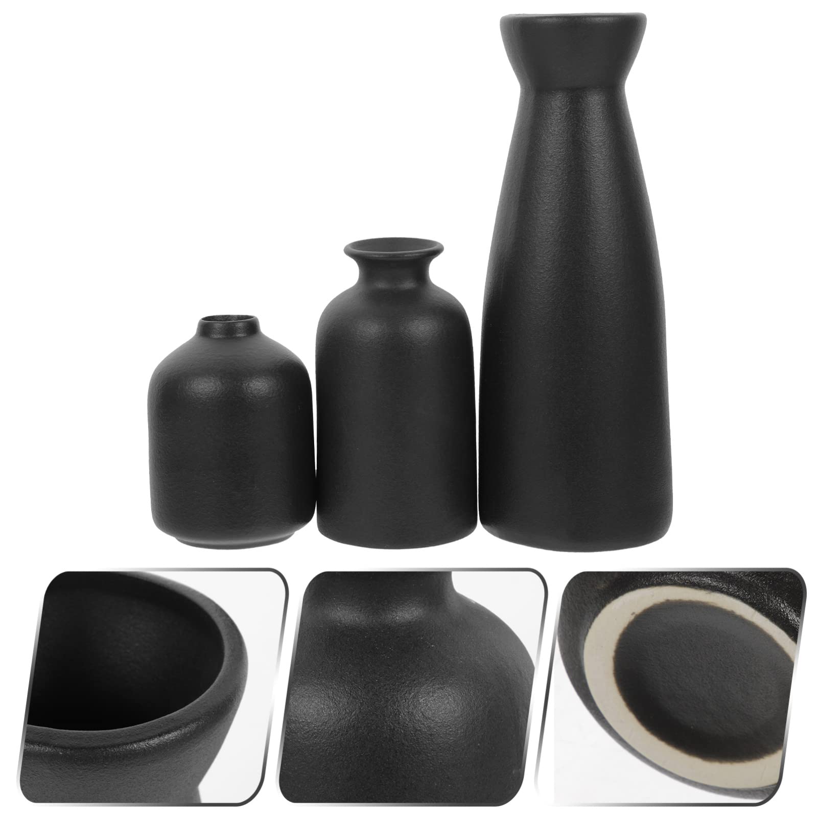 Yardwe Vaso in Ceramica Per Fiori Vaso Per Fiori in Ceramica Piccolo Per Centrotavola Moderno Per Arredamento Casa