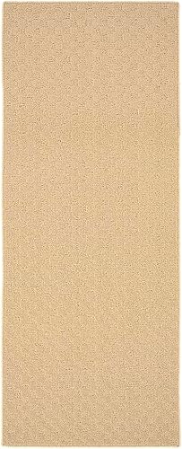 Garland Rug Alfombra de medallón, 2 pies por 8 pies, color marrón