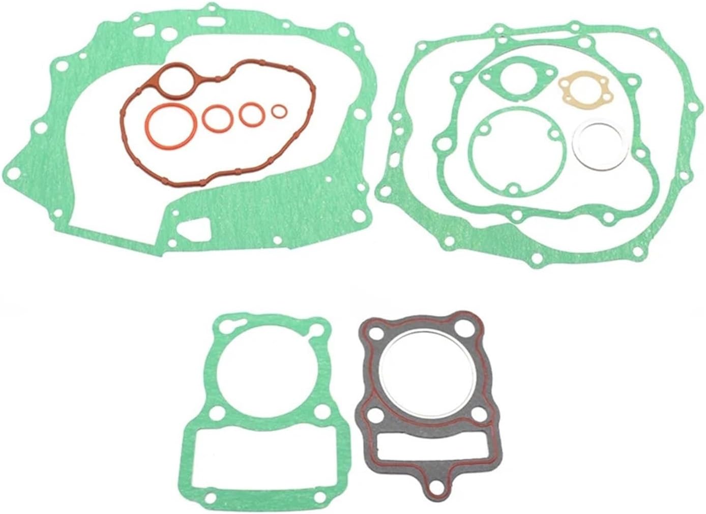 Motorcycle Engine Gaskets Complete Kit For CG125 CG150 CG200 CG250 Cylinder Crankcase Cover Gasket Set(CG125 56.5mm)
