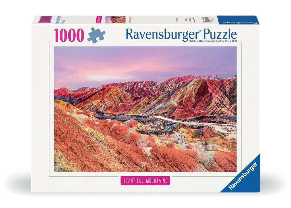 Amazon.com: Ravensburger Beautiful Mountains - Rainbow Mountains