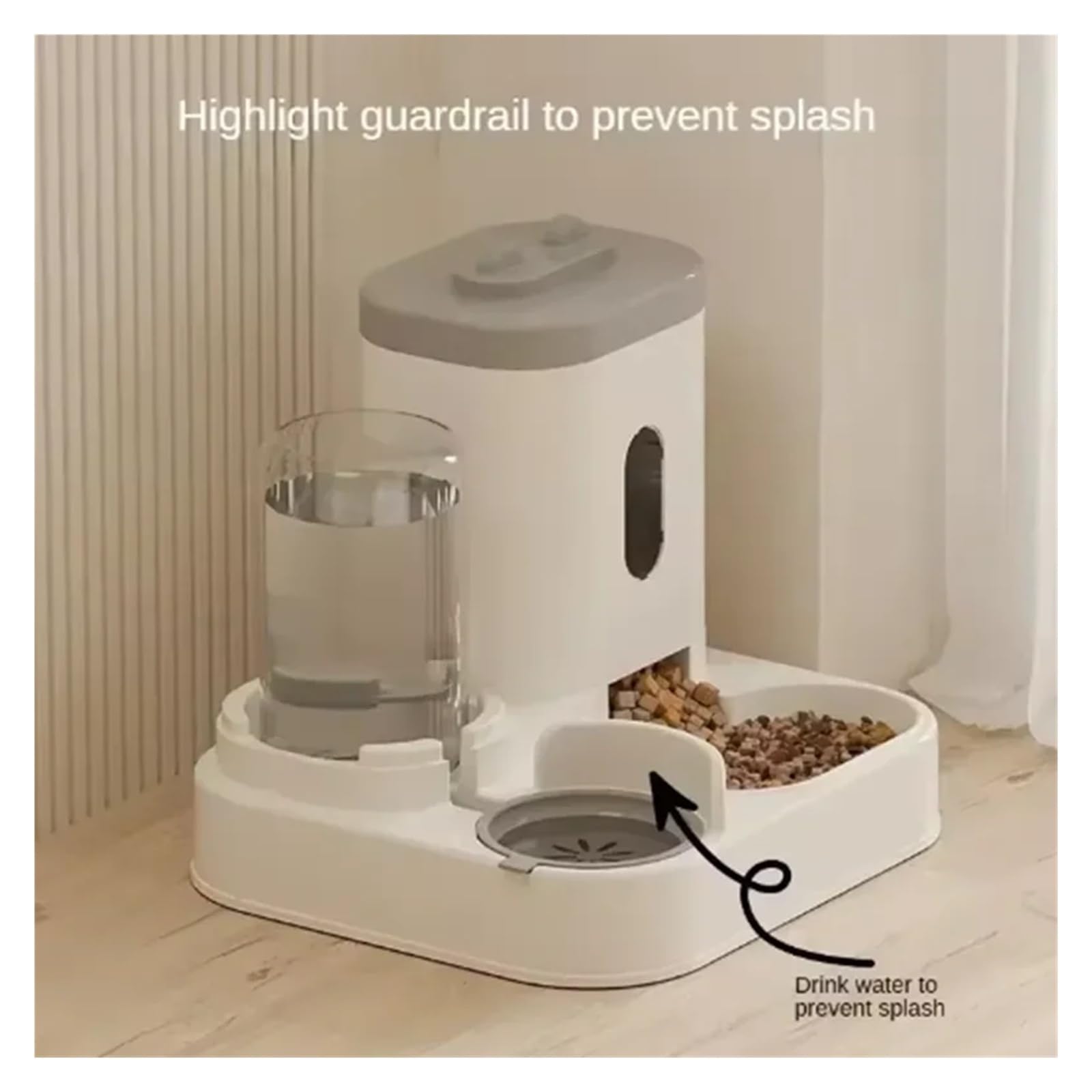 distributore di cibo per animali domestici, Distributore di acqua e cibo for gatti