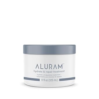 Aluram Purple Hydrate & Repair Hair Treatment, Intense Moisture Infusion, Clean Hydration Boost for Silver & Color Treated Hair,11 Fl Oz