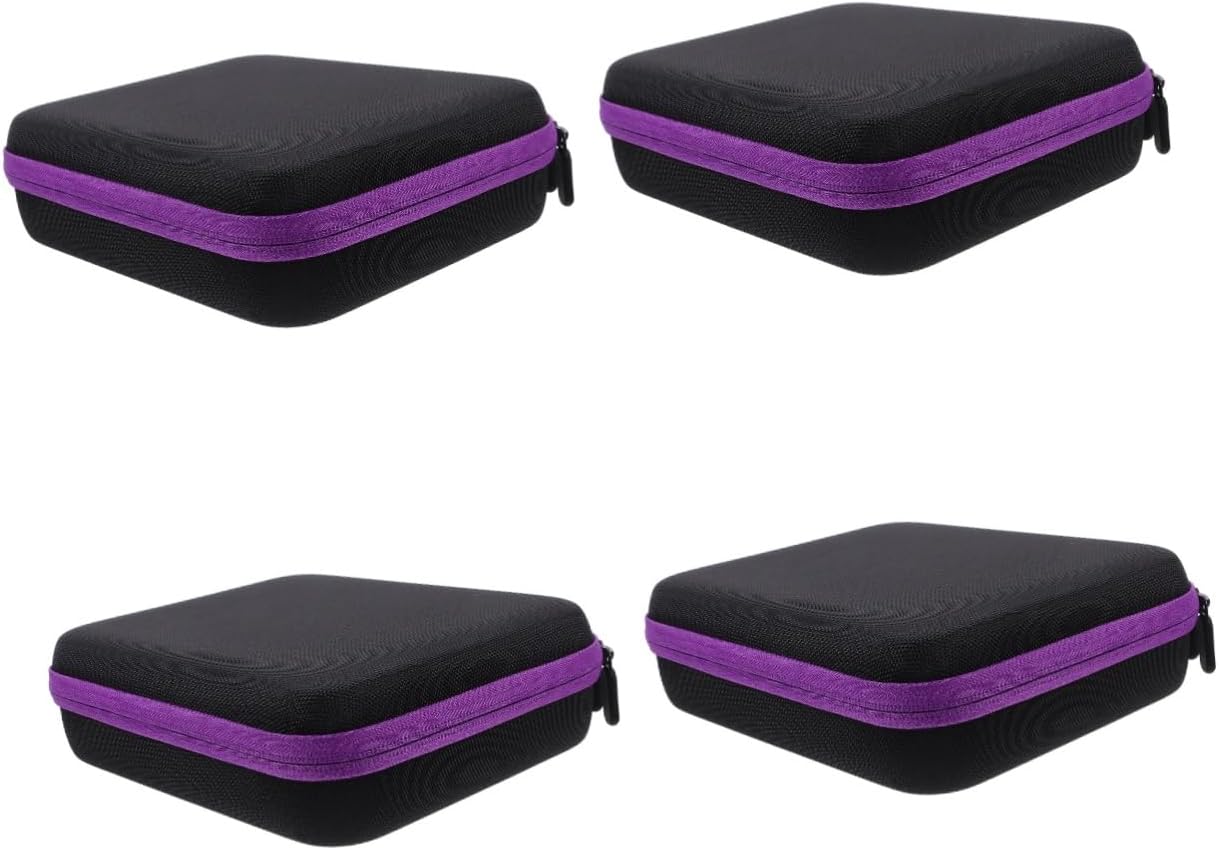 4pcs Yoyo Storage Pouch Compartments Storage Bag for Yoyo Accessories Portable and Lightweight for Trim