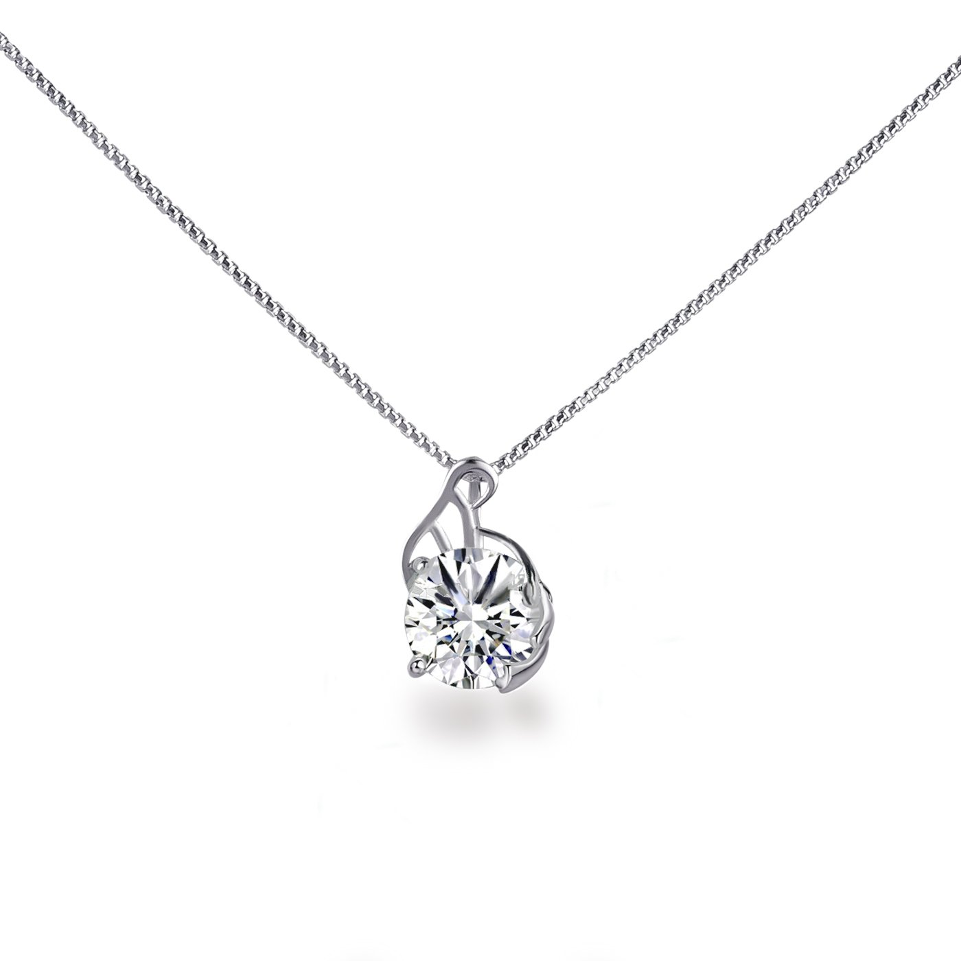 Schöner Schmuck-DesignWomen 925 Sterling Silver Silver Zircon