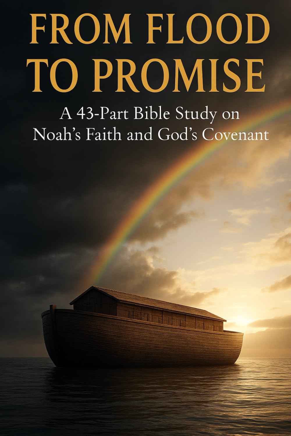 From Flood to Promise: Noah Bible Study Guide with NIV Scripture, Faith Lessons, Reflections, Prayers & 43-Part Christian Study on God’s Covenant (Old ... Growth with GHOSTLIGHT OPERATOR 743)