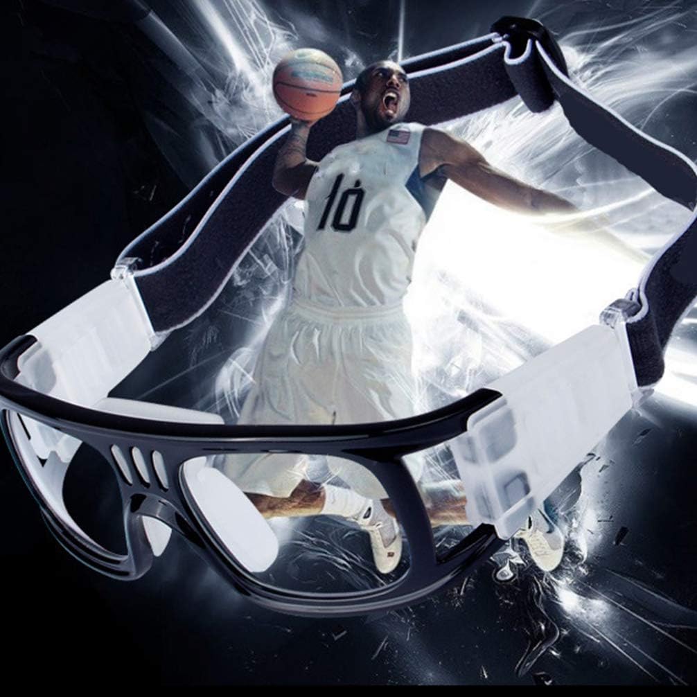 Miniatura 8 de LIOOBO - Gafas protectoras de fútbol resistentes a los rayos UV, a prueba de golpes, para baloncesto, ciclismo, deportes al aire libre, gafas de