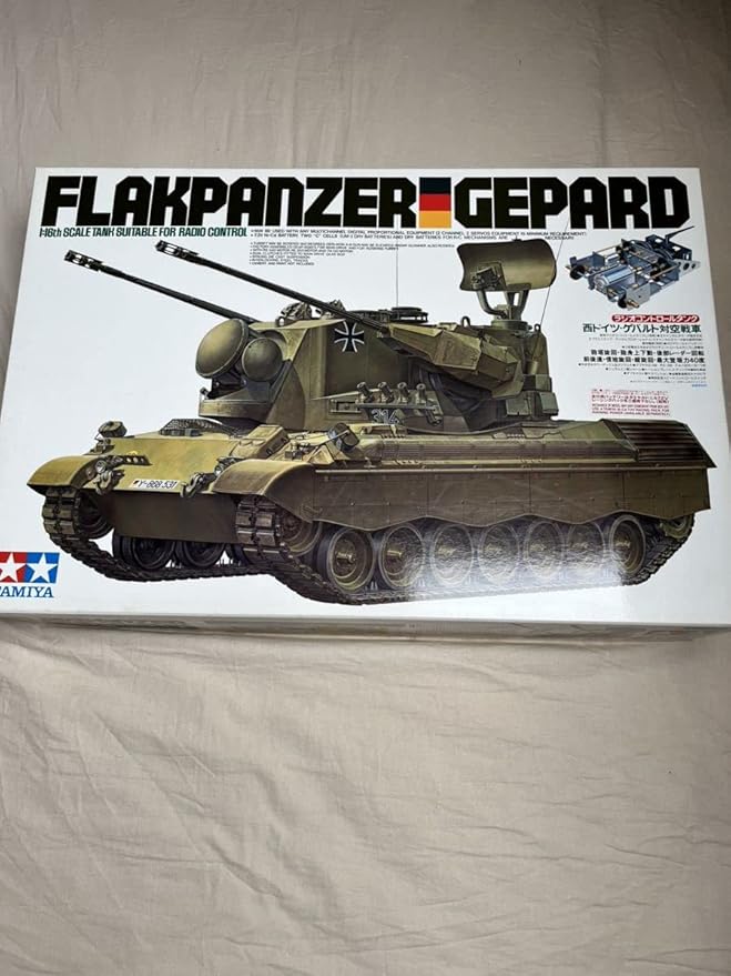 ♪ TAMIYA/タミヤ 1/16 西ドイツ・ゲパルト対空戦車/FLAKPANZER