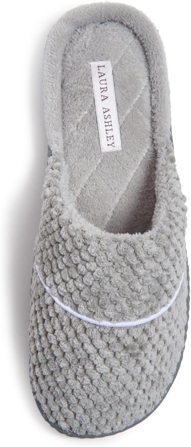 Ladies Spa Rugged Slippers With Memory Foam Insole