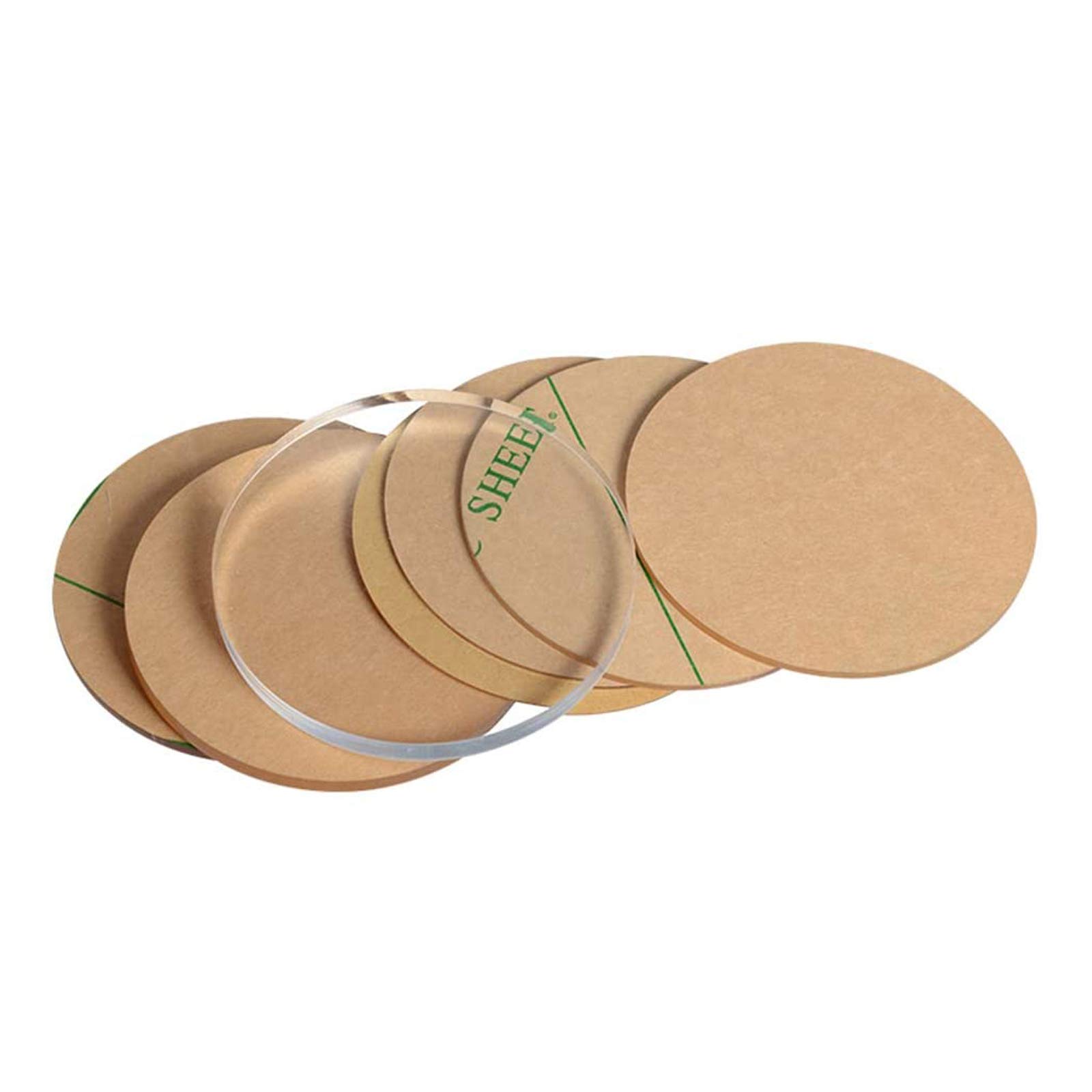 10 Transparente Acryl-Kreisbögen 15 Cm – Perfekt Für DIY, Deko, Bilderrahmen & Mehr