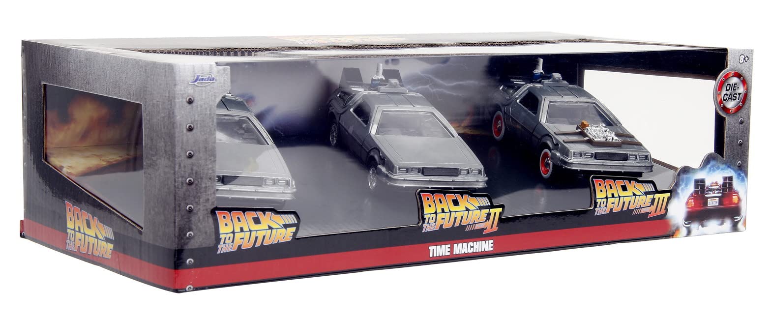 Amazon | JADA TOYS 1/32 デロリアン DMC-12 バック・トゥ・ザ