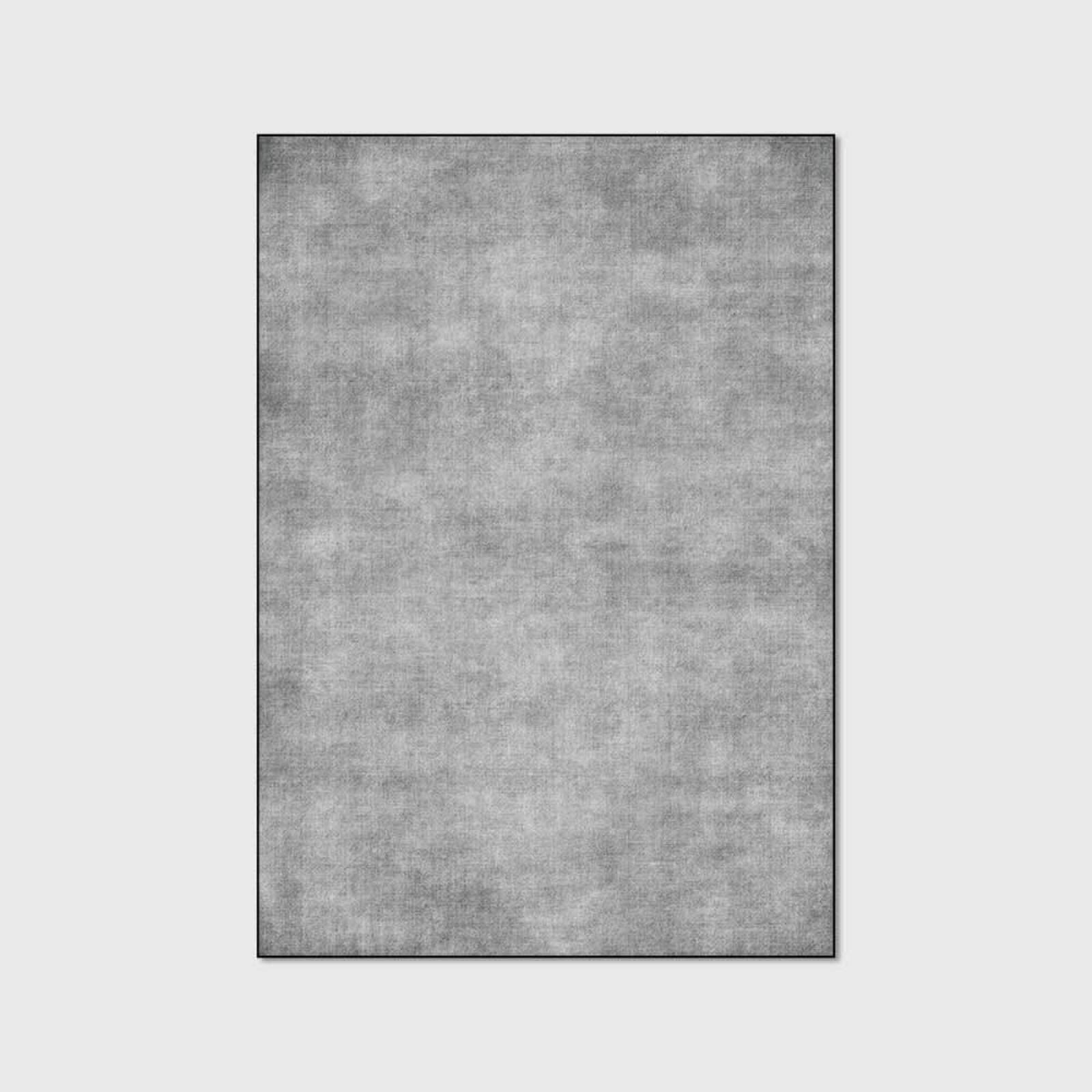 Tapis moderne et facile d'entretien, antidérapant, gris clair, uni, pour salon et chambre à coucher, 120 x 230 cm, design élégant pour la décoration d'intérieur, poils courts et doux