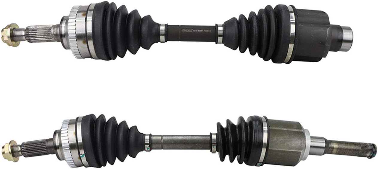 Bodeman - Pair 2 Front Left and Right CV Axle Half-Shaft Assemblies for Models w/Automatic Transmission (NOT for CVT), 2009-2012 Escape, Tribute, Mariner