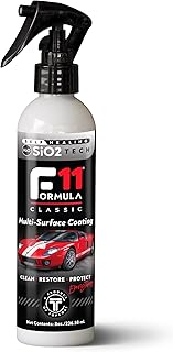 TopCoat F11 Car Polish & Sealer for Cars, Motorcycles, RVs and More – Water-Based Alternative to Ceramic Car Wax - 8 oz F11 Top Coat Spray Bottle