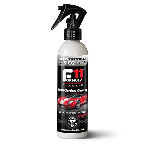 TopCoat F11 - Pulidor y sellador de automóvil para automóviles, motocicletas, vehículos recreativos y más, alternativa a base de agua a la cera