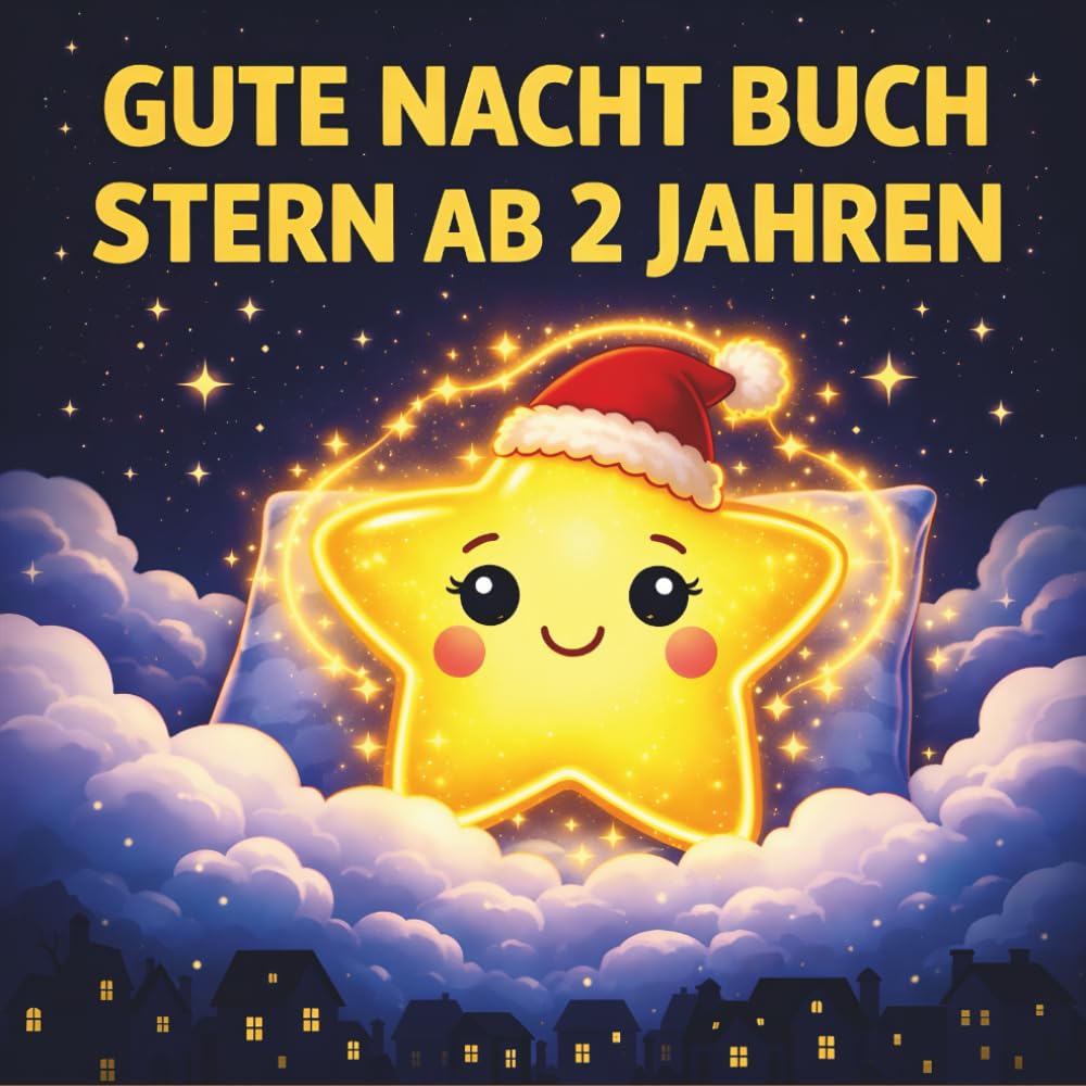 Gute Nacht Buch Stern ab 2 Jahren – Wenn der kleine Stern müde wird: Gute Nacht Geschichte zum Einschlafen