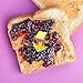 Peanut Butter & Jelly (PBJ) Sandwich Foodie Lapel Enamel Pin