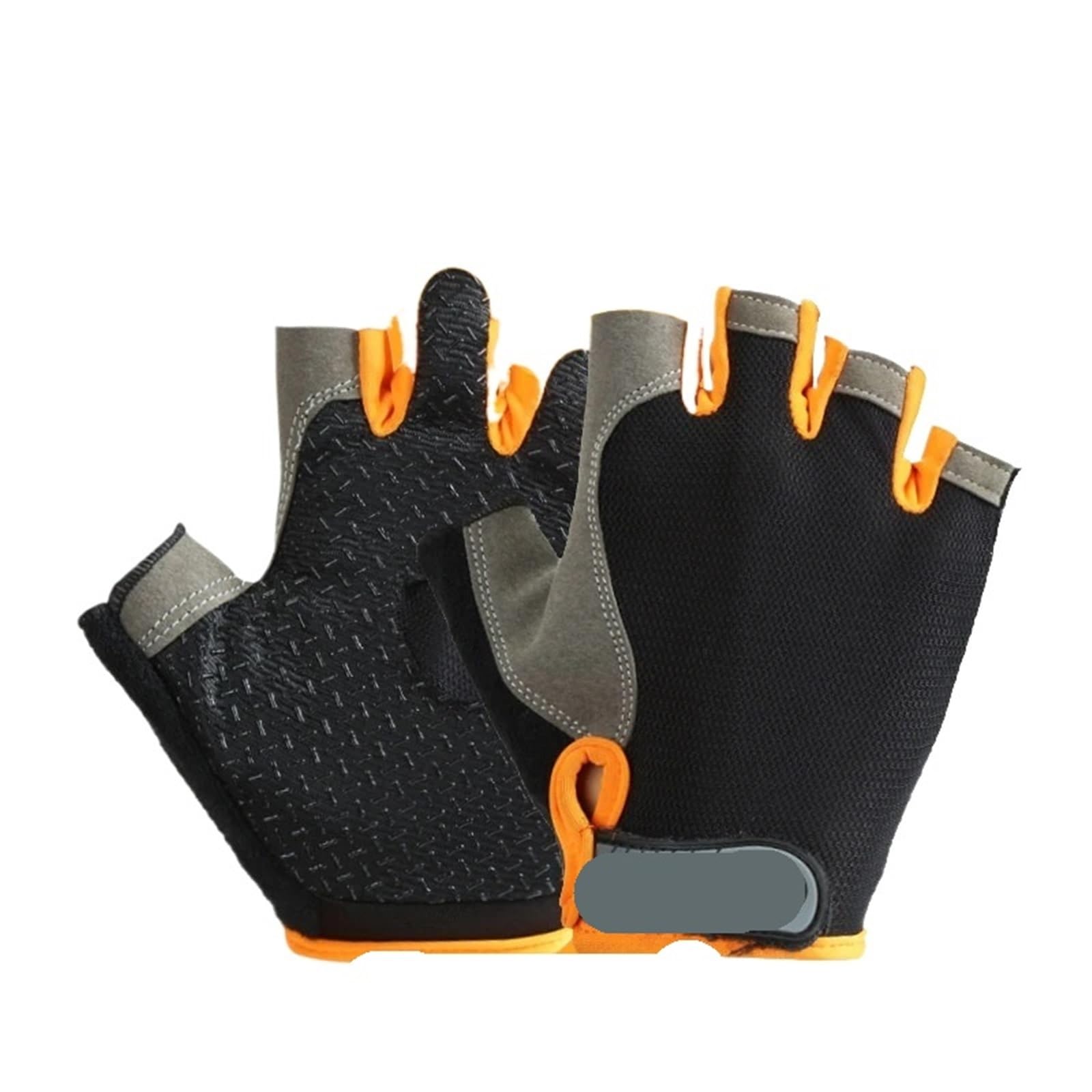 Home Essentials, Guanti da Palestra, Fitness, Traspiranti, Antiscivolo, per Donna e Uomo, con Mezze Dita, Guanti da Ciclismo Senza Dita, per biciclett