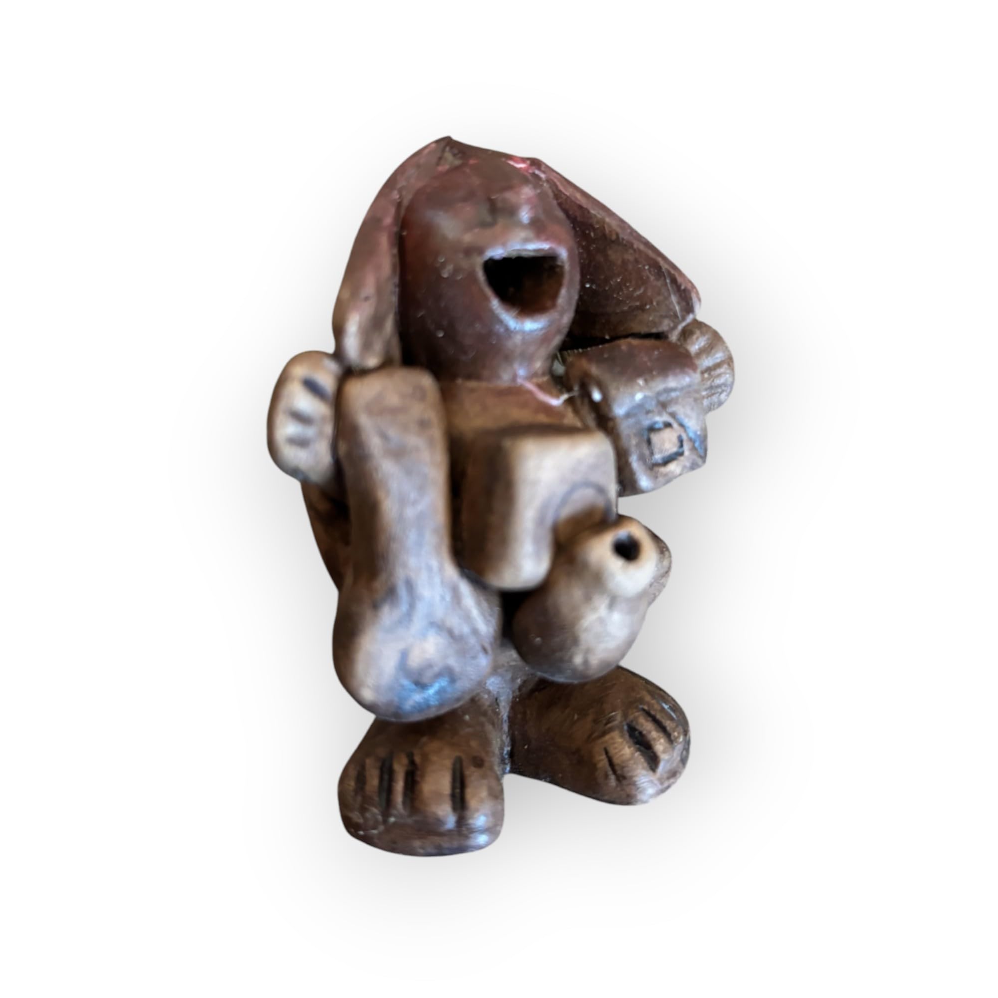 Amazon.com: Zoeartcrafts Ekeko Doll in wood, God of abundance and