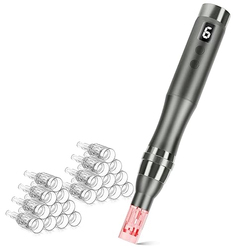 Microneedle Derma Roller Pen Microneedling Roller 0.25mm Dermabrasion Roller for