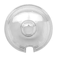 Vista 2 de GET CD-8-C-2-CL - Tarro de condimentos resistente a la rotura con tapa ranurada, transparente