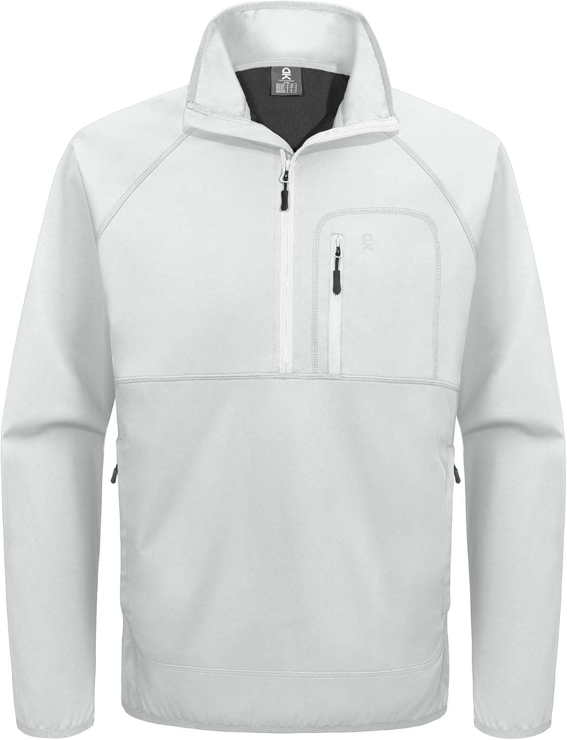 Little Donkey Andy Mens Golf Pullover Windbreaker 1/4 Zip Golf Jacket Waterproof Athletic Quarter Zip Pullover with 3 Pockets
