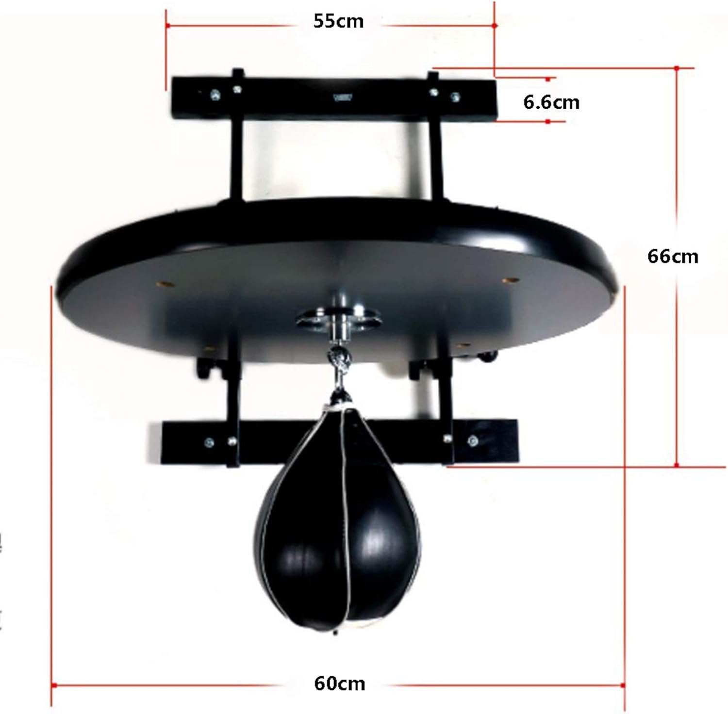 Solid Wood Thick Professional Speed Ball Platform Boxing Sports,Adjustable Height Speed Ball Rack, Suspension Boxing Ball Adult Training Reaction Ball