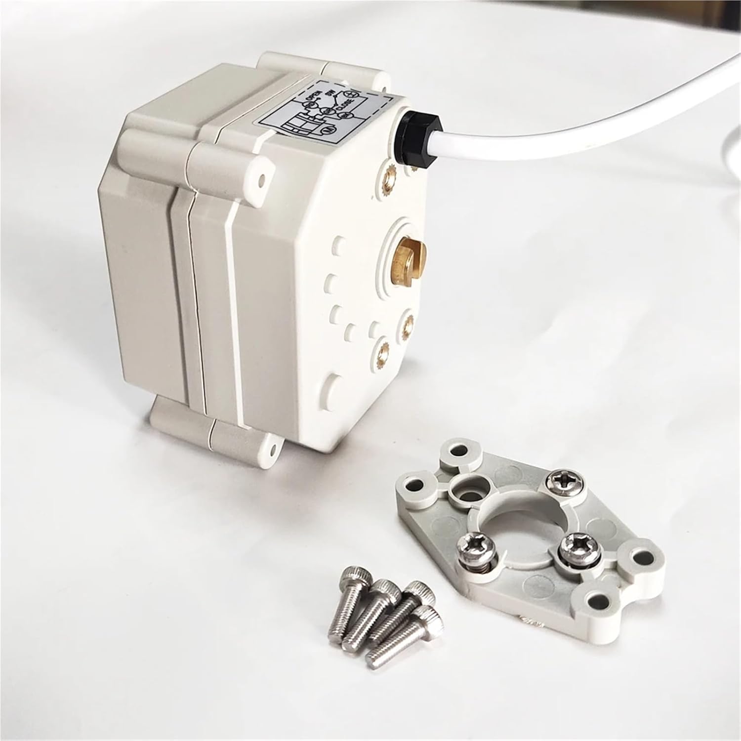 ACDC9-24V Electric Valve Actuator, 3/7 Wires(CR303 CR703) Electric Motor Control Actuator for Valve with 3 Nm Force(CR303)