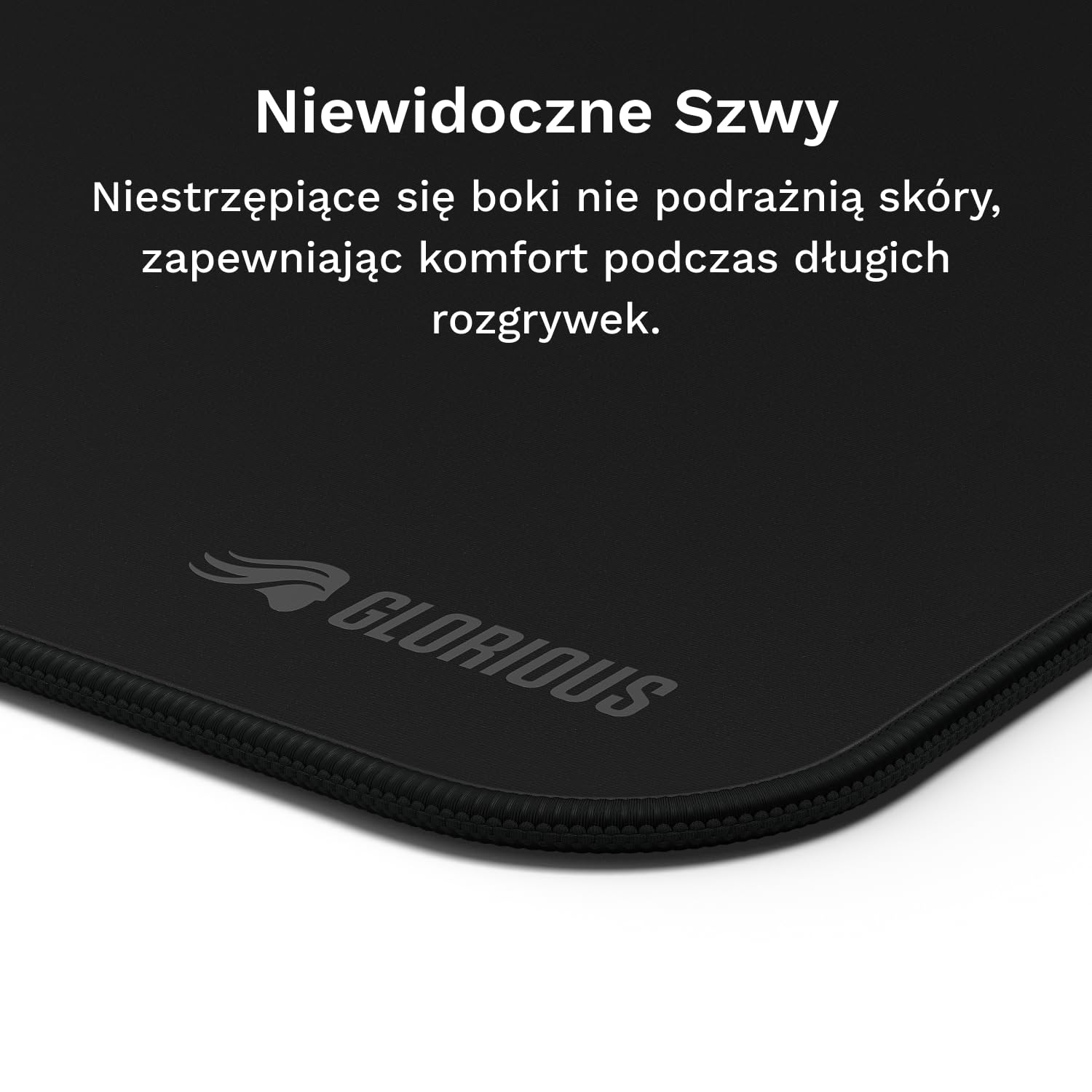 GLORIOUS Gaming podkładka pod mysz GMP 2 XXXL: mata odporna na plamy, zoptymalizowana pod kątem czujników, gładka powierzchnia do szybkości i kontroli, krawędzie zapobiegające strzępieniu 1220 mm x