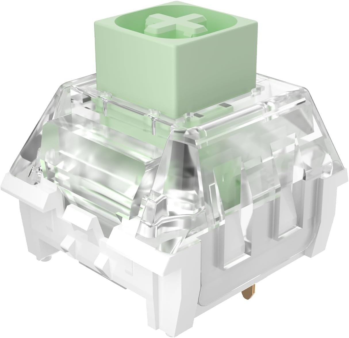 Kailh Box White Switch for Mechanical Gaming Keyboard 3-Pin Plate Mounted/RGB/SMD Waterproof MX Lever Switch (108pcs)