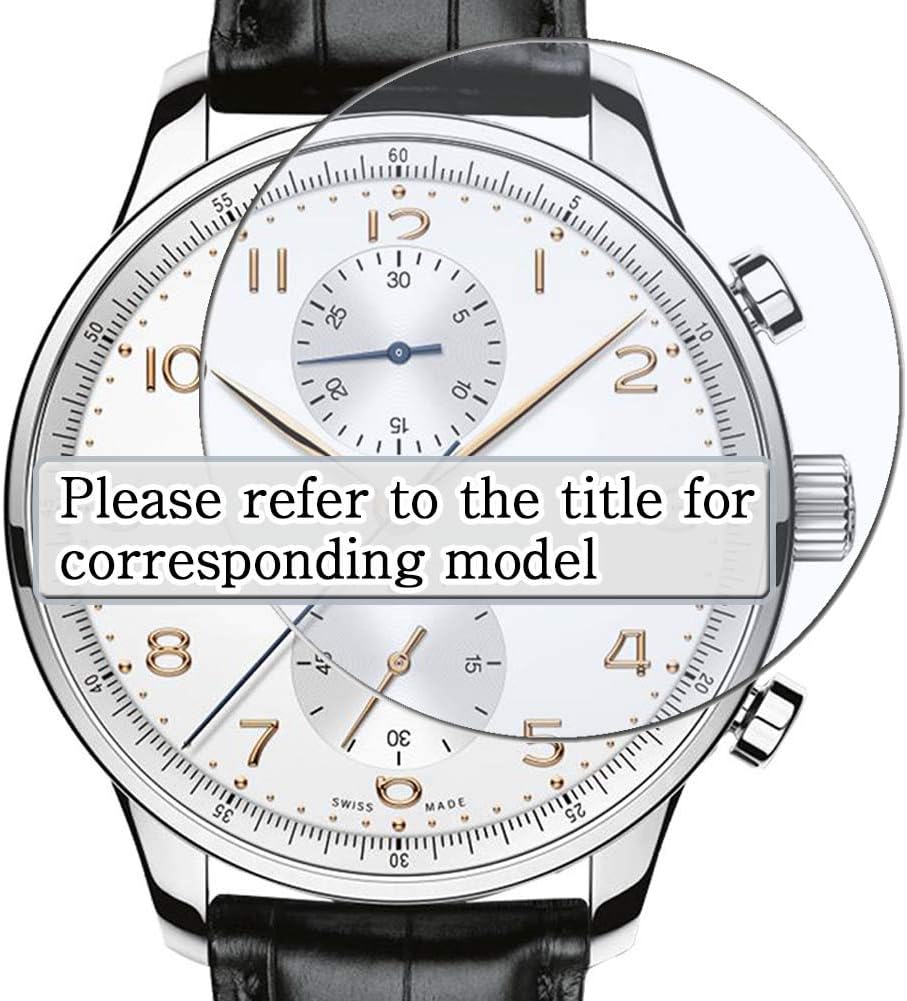 Vaxson3-Pack Screen Protector, compatible with H. Moser Cie XL 2327-0407, TPU Guard Film Protector Smart Watch [ NOT Tempered Glass Protectors ]