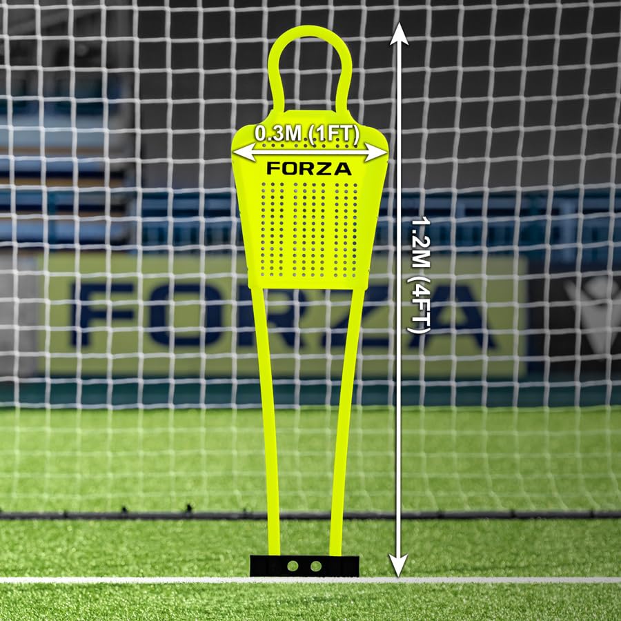 FORZA Fußball Freistoß-Dummies für Fußball Training - 3 Größen erhältlich - Kinder, Jugendliche & Erwachsene | Fussball Trainingsausrüstung (Mini (1,2m), Einzeln)