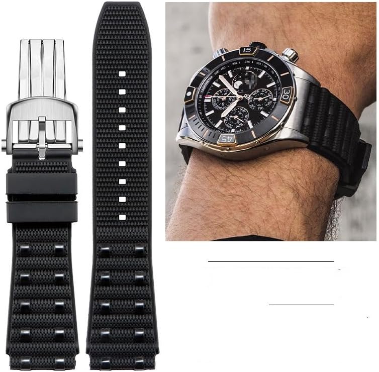 ブライトリング クロノマット B01 42 PB0134101C1S1 ブラックラバーベルト投稿画像・動画 - 価格.com [hoosojp] ブライトリング クロノマット B01用ラバーウォッチストラップ 凸型バックル付きシリコンウォッチバンド