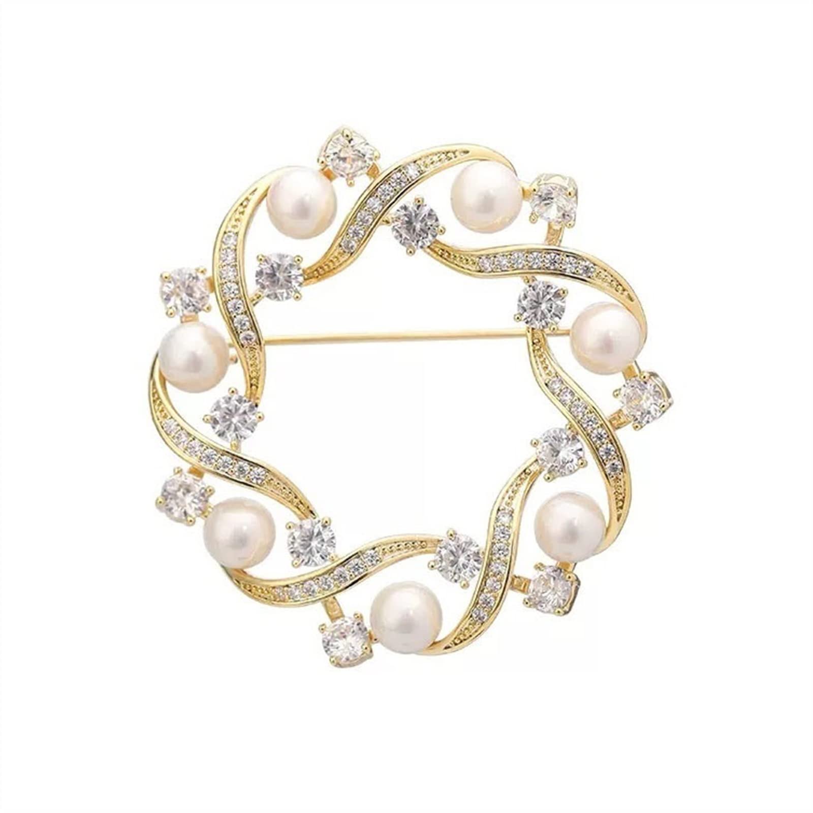 Homoyoyo Kersenbloesem Broche Japanse Stijl Leuke Decoratieve Pins Met Willekeurig Patroon Voor Mode En Accessoires Legering Broche Voor Vrouwen, 2.20X2.10X0.50CM, Geen Edelsteen