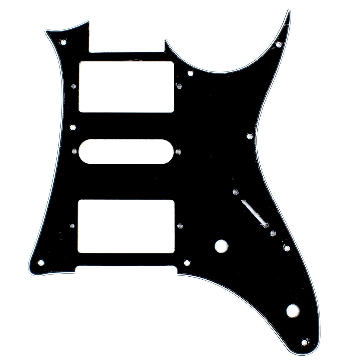 Quality Guitar Pick Guard For Ibanez Ibanez RX750PM RX 750PM,HSH,3Ply Black