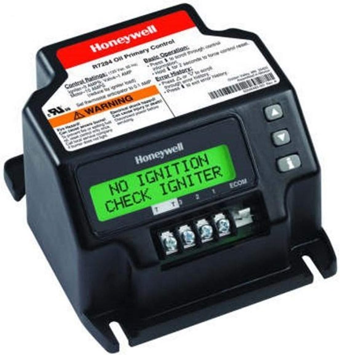 R7284U-1004 Universal Electronic Oil Primary with Programmable Parameters and LCD Display