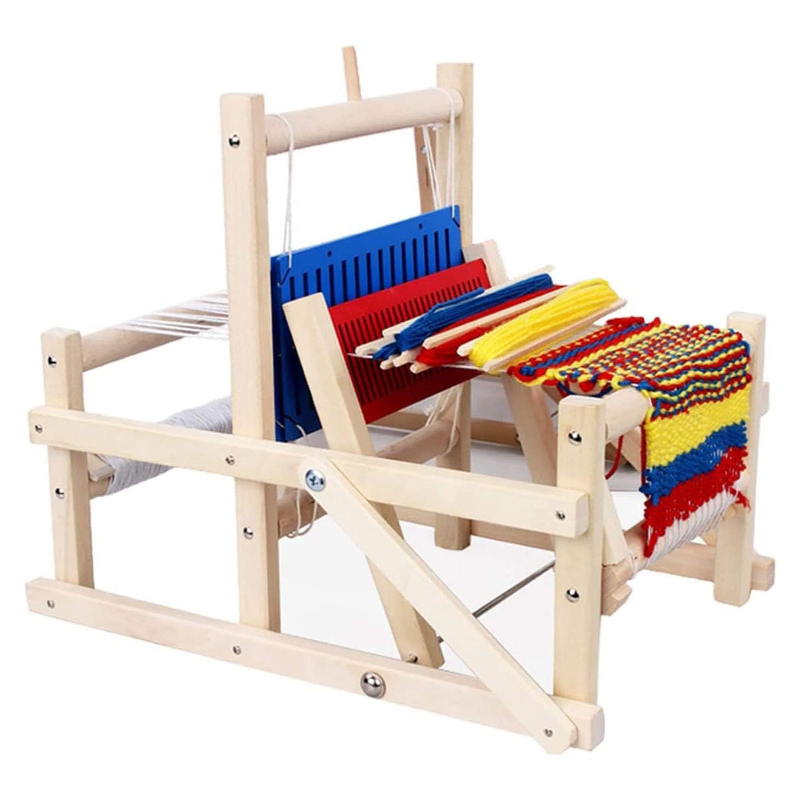 Telaio a Maglia a Mano Fai-da-Te, Set di Telai in Legno, Tessitura Multipla in Legno Giocattoli Intellettuali per Adulti per Adulti Dilettanti