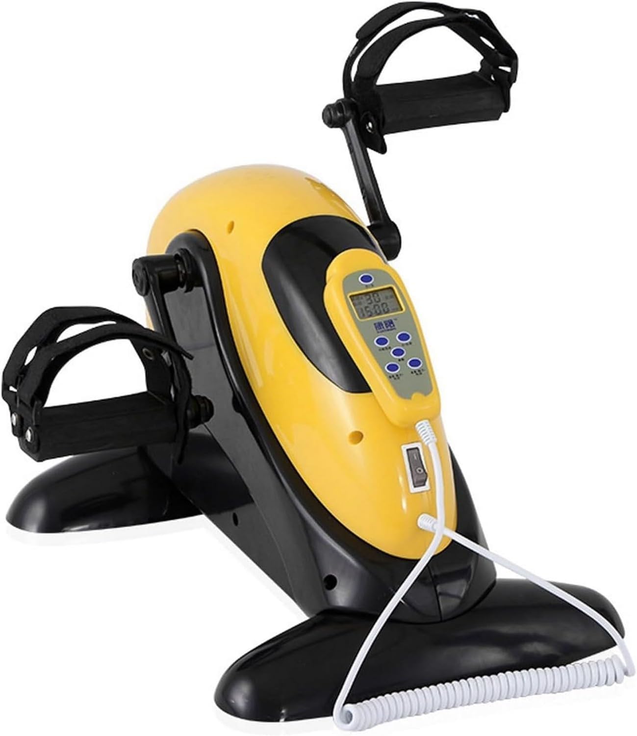Sbcgfy Light Electric Pedal Portable, Electric Pedal Portable Household Electric Pedal Exerciser Rehabilitation Machine, Under Desk Bike Stationary With Remote Control, Pedal Exercise