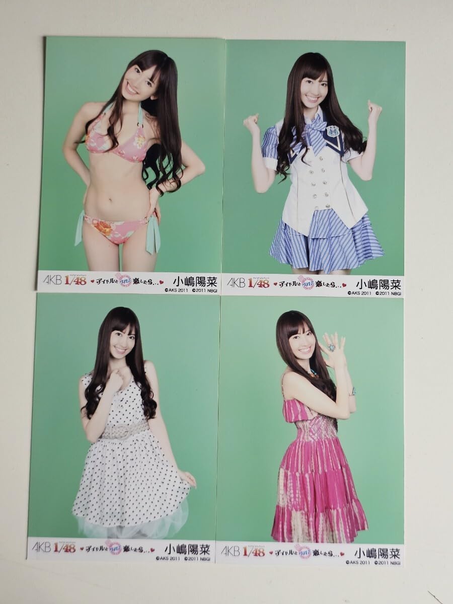 AKB48 小嶋陽菜 B.L.T. 生写真 2011 AKB48 小嶋陽菜 月別劇場