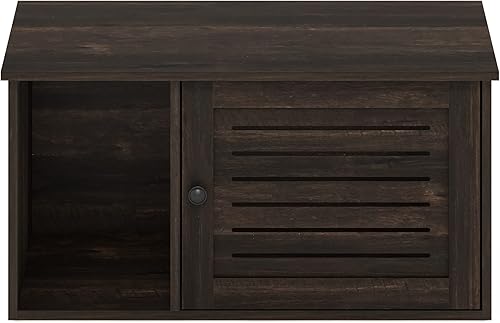 Vista 26 de Furinno Peli Caja de arena pequeña, nogal Columbia Nuez Columbia