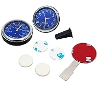 Vista 4 de Monitor de coche Clip/Stick-on reloj termómetro cuarzo digital luminoso automotriz