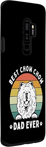 Miniatura 3 de Galaxy S9+ Best chow chow dad ever, retro vintage fathers day dog dad Case