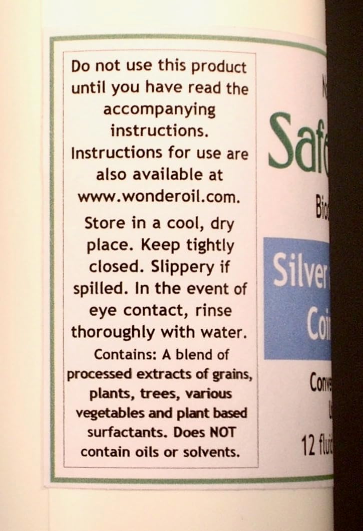 SafeClean Coin Cleaners Ready to Use Solutions for Modern Nickel and Silver/Copper Coins. No dilution needed. 12 fl. ounces Each. No Risk Guarantee.
