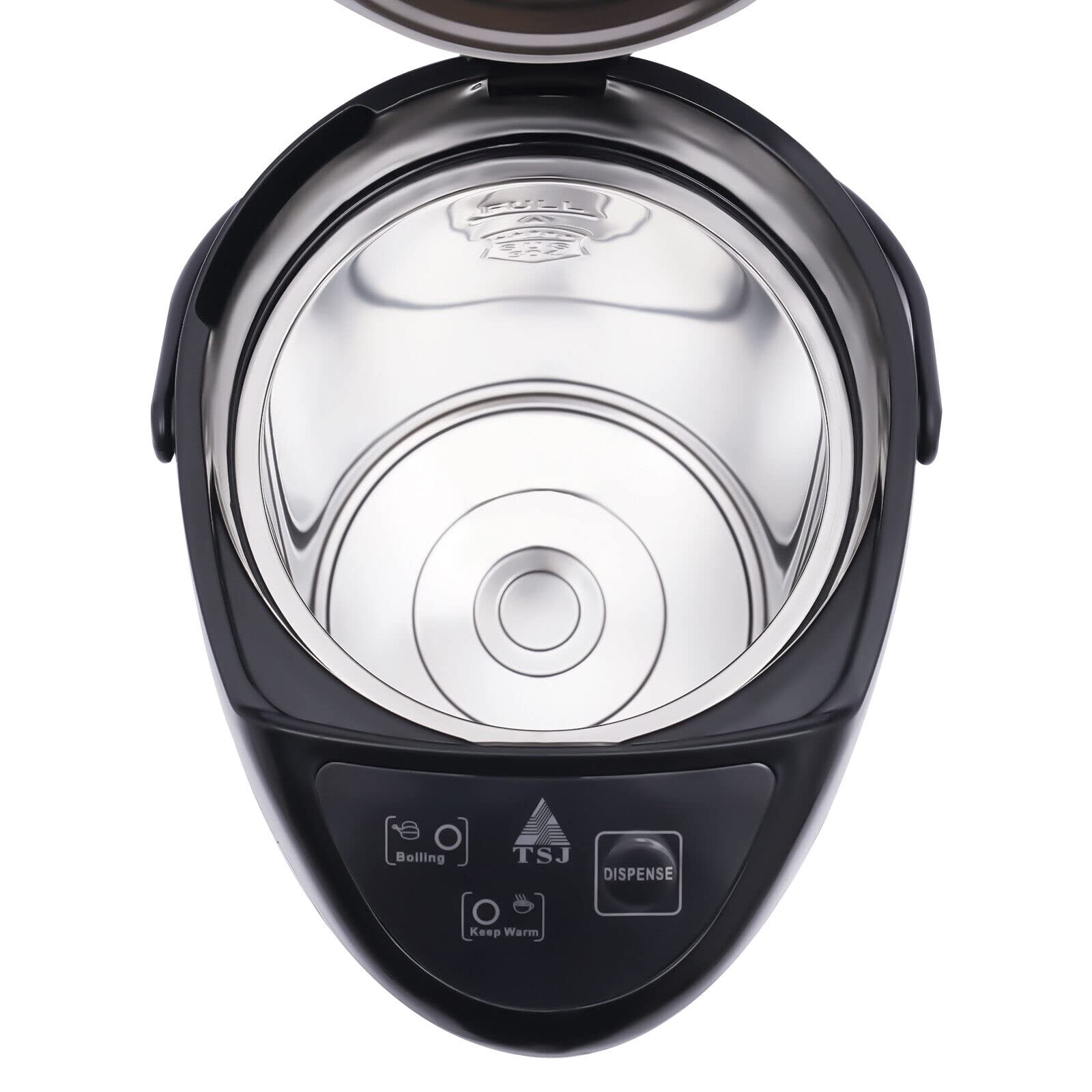 Distributore di acqua calda da 5,8 l, in acciaio inox, adatto per alimenti per bambini, promemoria di decalcificazione integrata